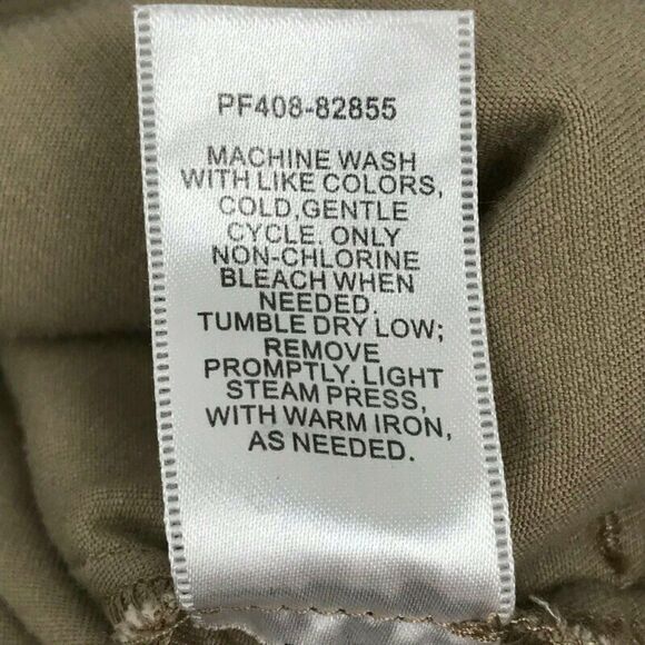 Pendleton Malin Snap Front Jacket Women's Medium Petite Tan Pockets Stretch - Picture 7 of 10